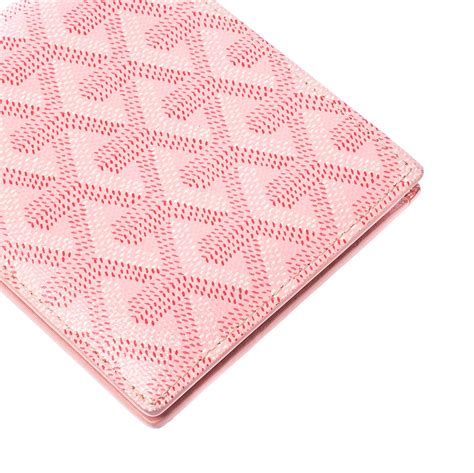 goyard card wallet pink|Goyard bifold wallet.